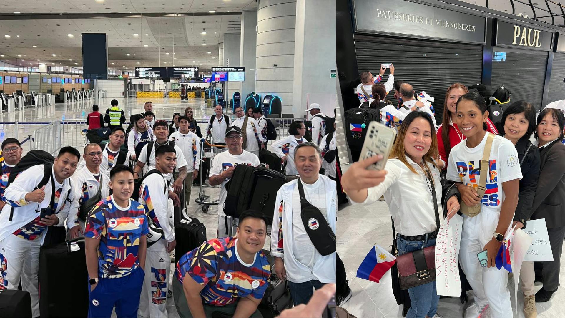 Touchdown! First batch of the Philippine Centennial Team arrive in France ahead of Paris 2024
